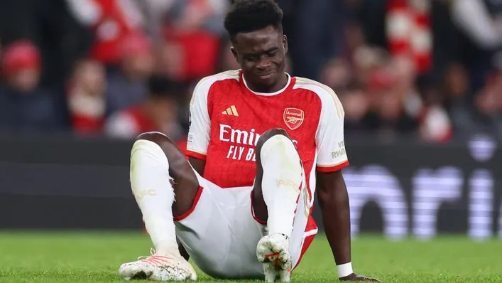 Arteta tin tưởng Saka sẽ kịp trở lại cho trận đấu với Burnley
