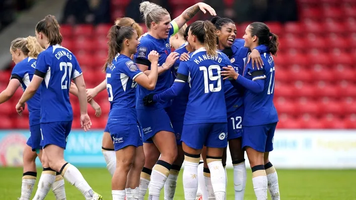 Chelsea Thăng Hoa Đỉnh Bảng WSL Sau Chiến Thắng 6-0 Trước Aston Villa