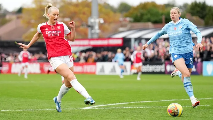 Arsenal Đánh Bại Manchester City Trong Trận Đấu Kịch Tính Của Women's Super League