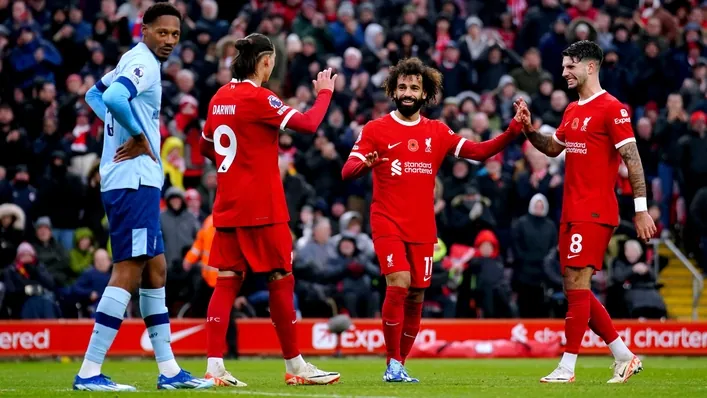 Salah Tỏa Sáng Với Cú Đúp, Liverpool Đánh Bại Brentford 3-0